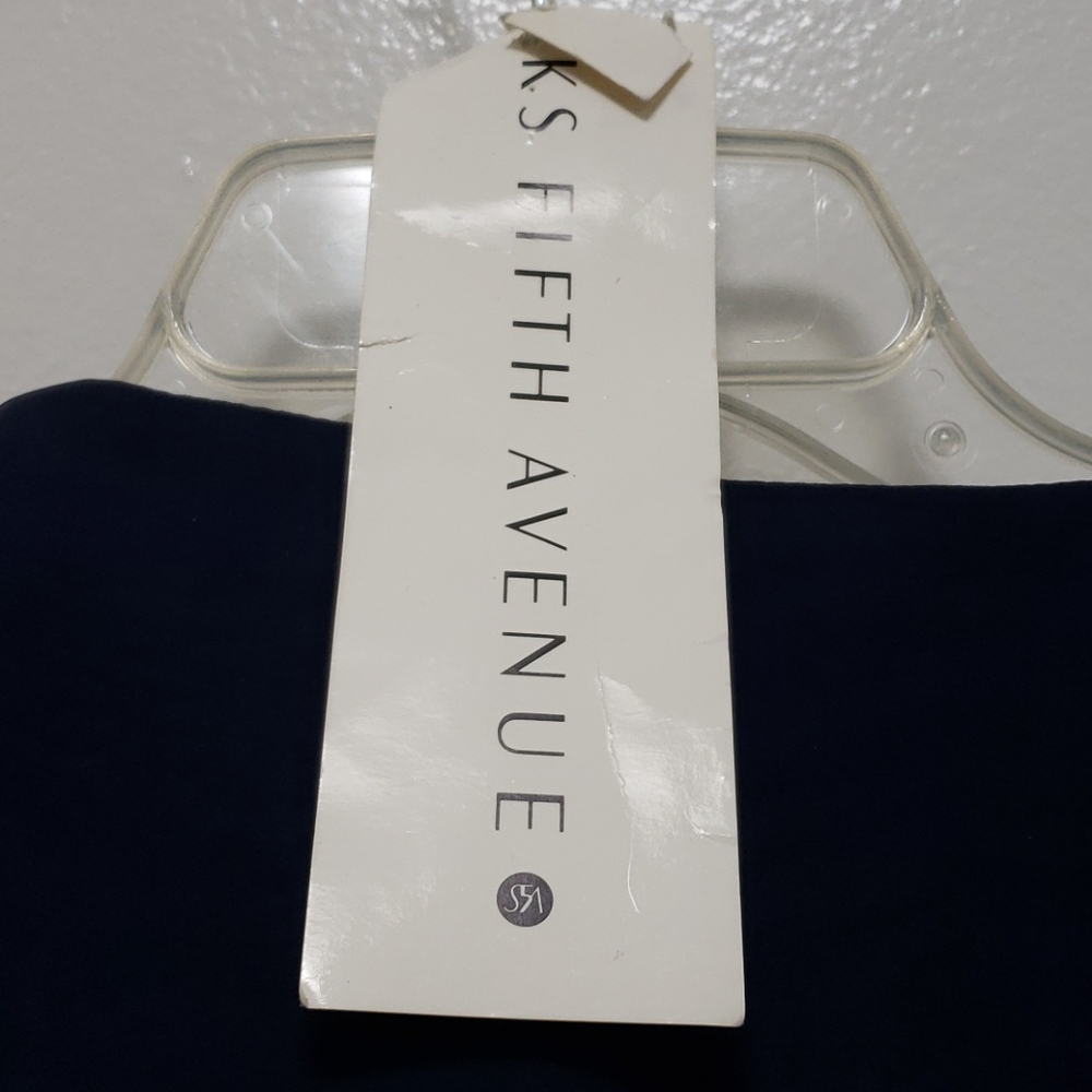 Vintage Navy Gown Formal Wedding Dress Saks - Picture 6 of 12
